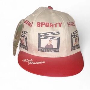 Vintage Spice Girls White Strapback Hat 1997 Official Merchandise Youth NWT